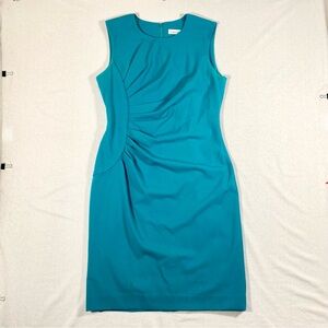 Calvin Klein Teal Midi Dress